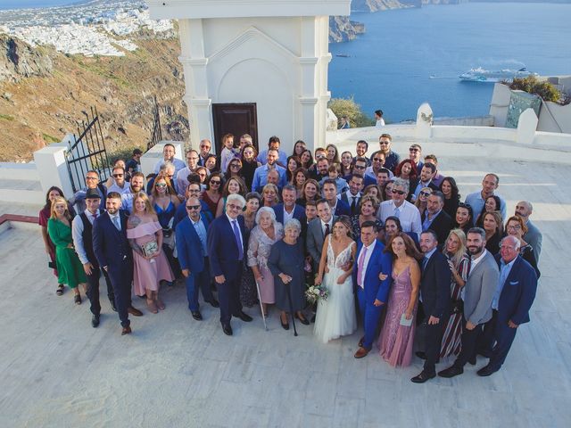 Katerina and Ilias&apos;s Wedding in Santorini, Greece 29