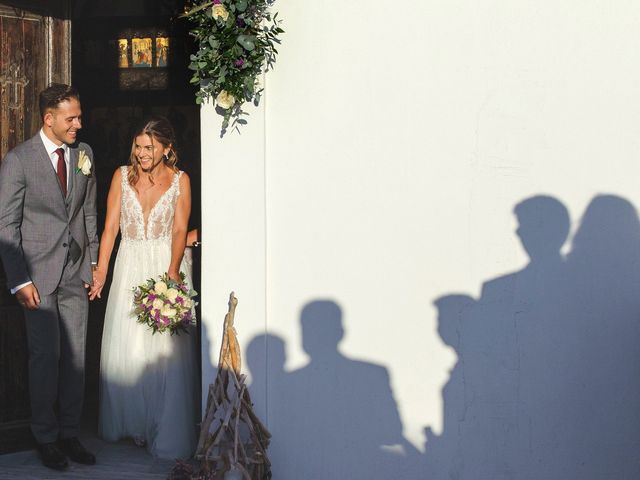 Katerina and Ilias&apos;s Wedding in Santorini, Greece 31