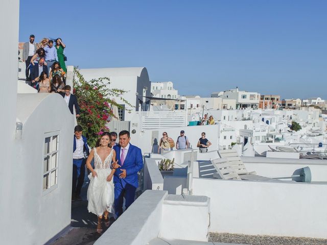 Katerina and Ilias&apos;s Wedding in Santorini, Greece 40