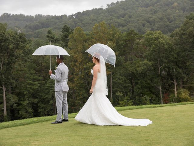 Byron and Ashleigh&apos;s Wedding in Asheville, North Carolina 13