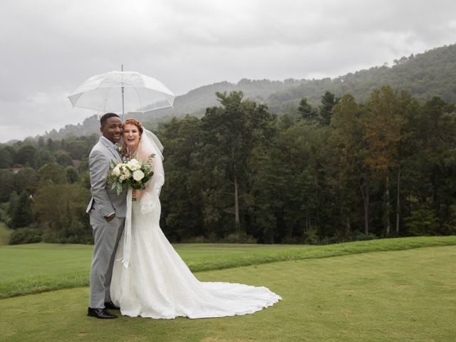 Byron and Ashleigh&apos;s Wedding in Asheville, North Carolina 15