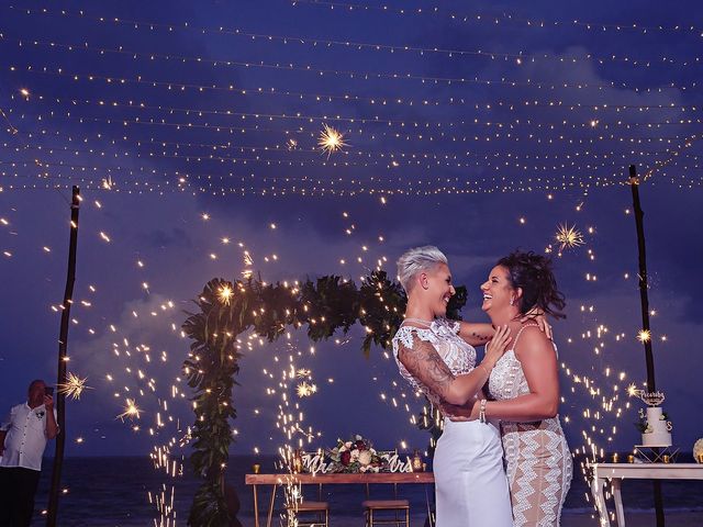 Leah and Samantha&apos;s Wedding in Cancun, Mexico 19