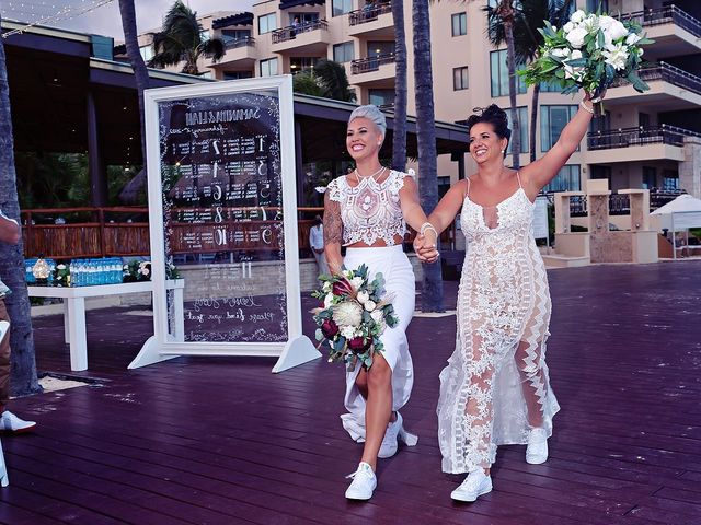 Leah and Samantha&apos;s Wedding in Cancun, Mexico 23