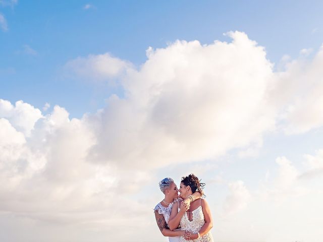Leah and Samantha&apos;s Wedding in Cancun, Mexico 32