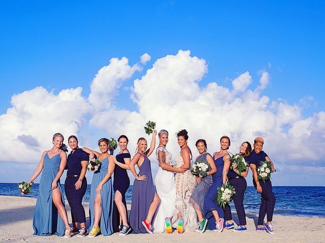 Leah and Samantha&apos;s Wedding in Cancun, Mexico 36