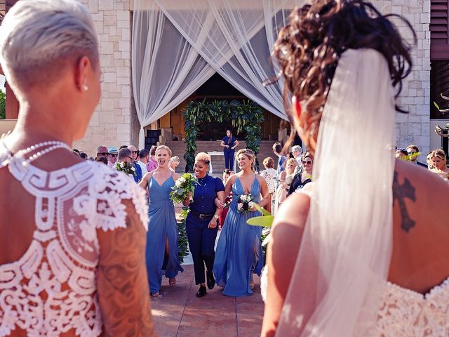 Leah and Samantha&apos;s Wedding in Cancun, Mexico 43