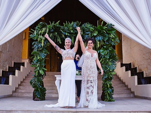 Leah and Samantha&apos;s Wedding in Cancun, Mexico 44