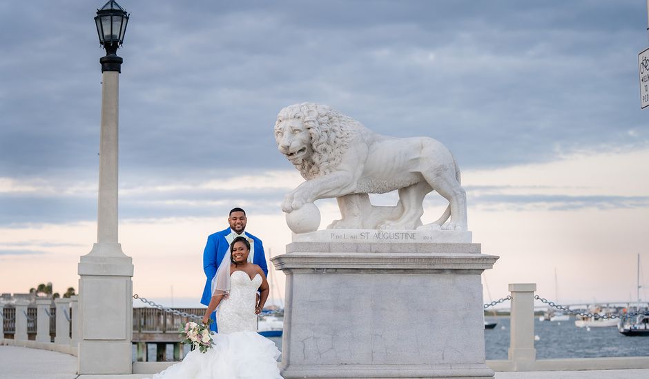 Brandon  and Keondra 's Wedding in Saint Augustine, Florida