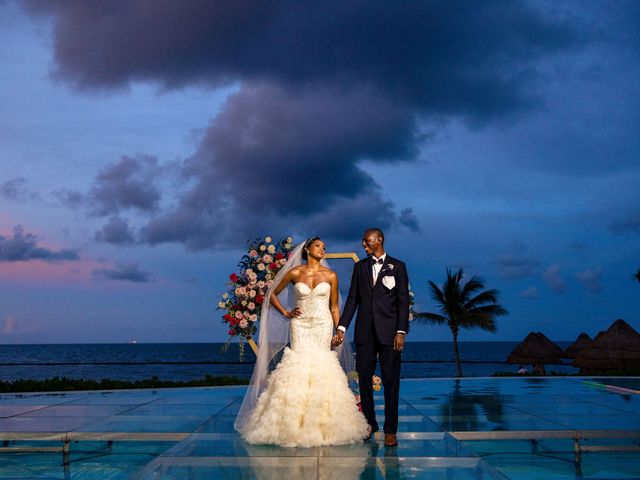 Raynard and Allison&apos;s Wedding in Cancun, Mexico 51