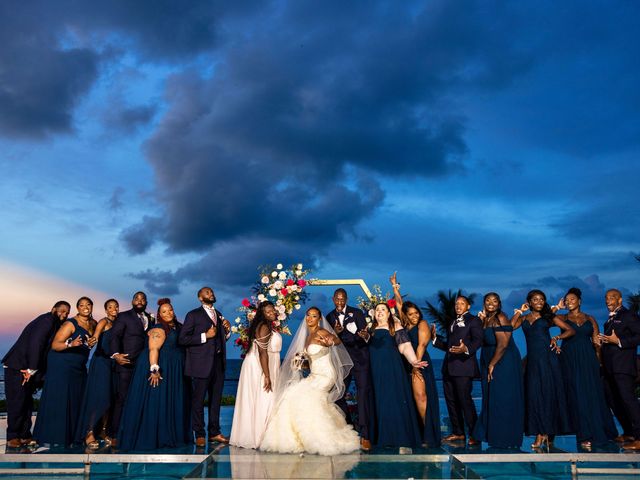 Raynard and Allison&apos;s Wedding in Cancun, Mexico 53