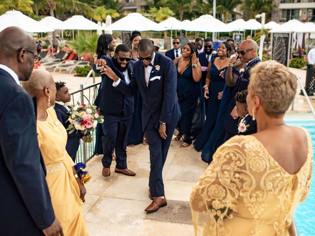 Raynard and Allison&apos;s Wedding in Cancun, Mexico 93