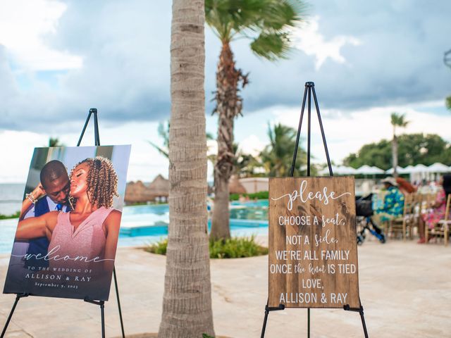 Raynard and Allison&apos;s Wedding in Cancun, Mexico 96