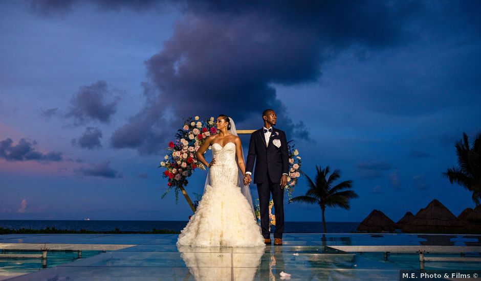 Raynard and Allison's Wedding in Cancun, Mexico