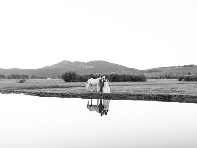 Drae and Brianna&apos;s Wedding in Moran, Wyoming 35