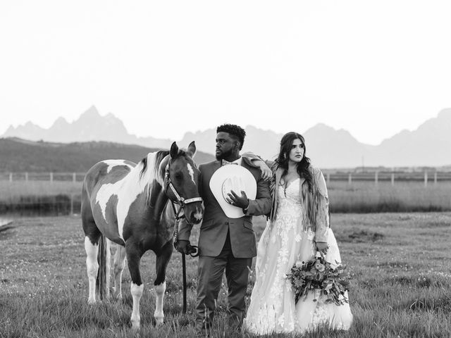 Drae and Brianna&apos;s Wedding in Moran, Wyoming 46