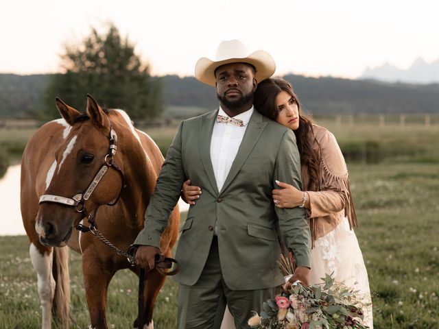 Drae and Brianna&apos;s Wedding in Moran, Wyoming 52