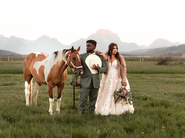 Drae and Brianna&apos;s Wedding in Moran, Wyoming 1