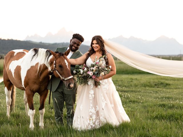 Drae and Brianna&apos;s Wedding in Moran, Wyoming 55