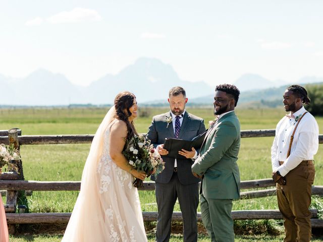 Drae and Brianna&apos;s Wedding in Moran, Wyoming 82