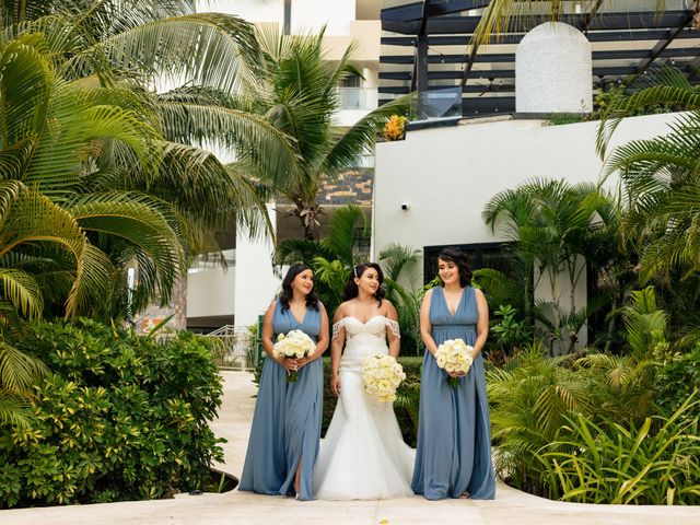 Kleber and Katherine&apos;s Wedding in Cancun, Mexico 12