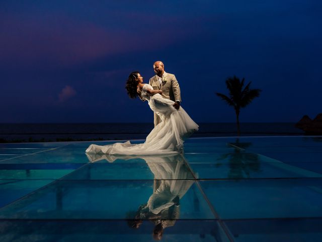 Kleber and Katherine&apos;s Wedding in Cancun, Mexico 32
