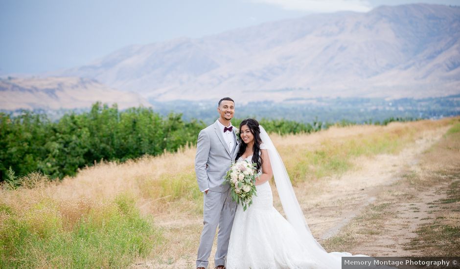 David and Monet's Wedding in Yakima, Washington