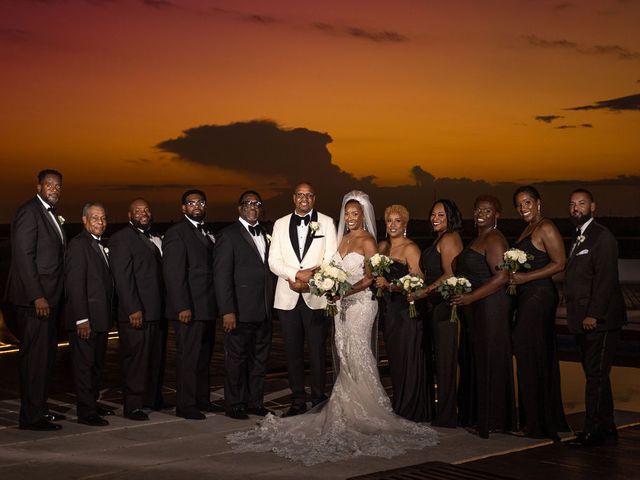 Byron and Ebony&apos;s Wedding in Cancun, Mexico 40