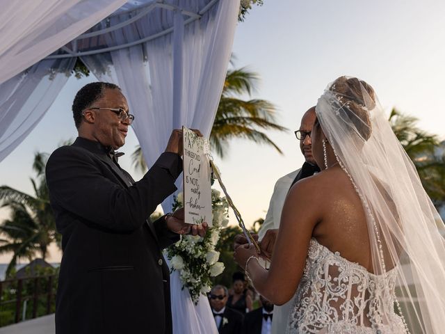 Byron and Ebony&apos;s Wedding in Cancun, Mexico 46