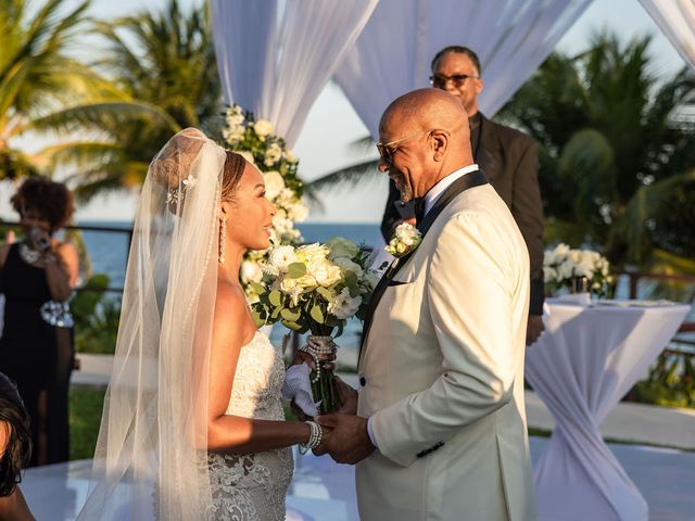 Byron and Ebony&apos;s Wedding in Cancun, Mexico 53