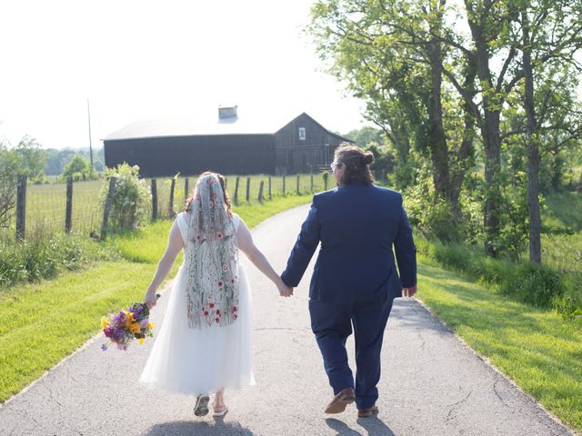 Heaven and Bear&apos;s Wedding in Corinth, Kentucky 4