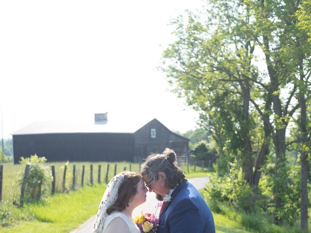 Heaven and Bear&apos;s Wedding in Corinth, Kentucky 5