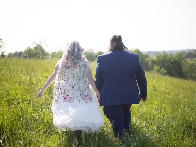 Heaven and Bear&apos;s Wedding in Corinth, Kentucky 14