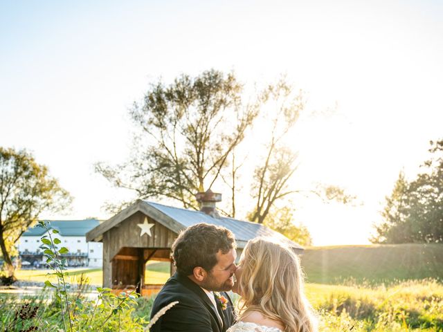 Derek and Sydnie's Wedding in Burnett, Wisconsin 13