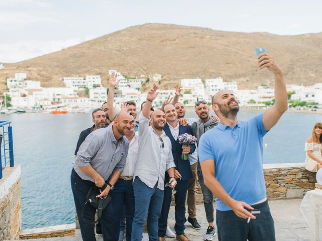 Stavros and Sissi&apos;s Wedding in Mykonos, Greece 39