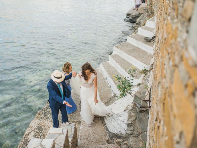 Stavros and Sissi&apos;s Wedding in Mykonos, Greece 44