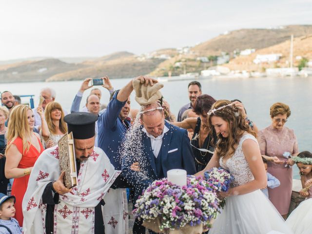 Stavros and Sissi&apos;s Wedding in Mykonos, Greece 48