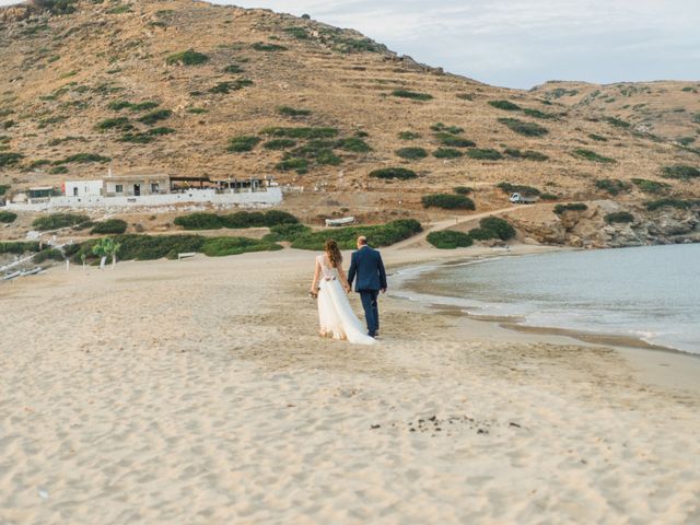 Stavros and Sissi&apos;s Wedding in Mykonos, Greece 86