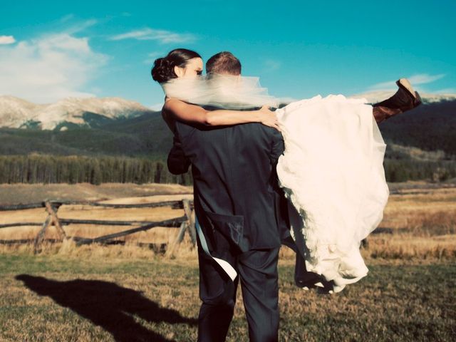 Keely and Tom&apos;s Wedding in Tabernash, Colorado 24