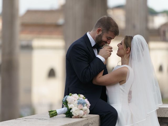Francesca and Valerio's Wedding in Rome, Italy 45
