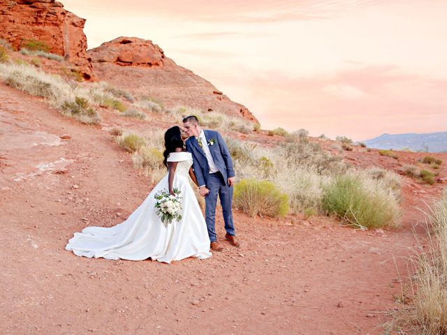 Brigham and Georgette&apos;s Wedding in Saint George, Utah 4