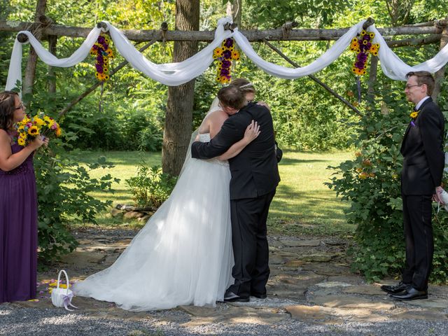 Kyle and Aimee&apos;s Wedding in Howes Cave, New York 34