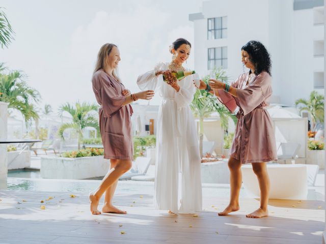 Deepak and Raluca&apos;s Wedding in Cancun, Mexico 47