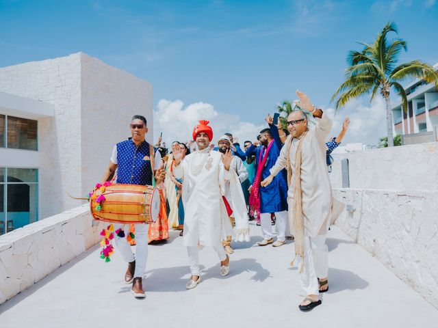 Deepak and Raluca&apos;s Wedding in Cancun, Mexico 57