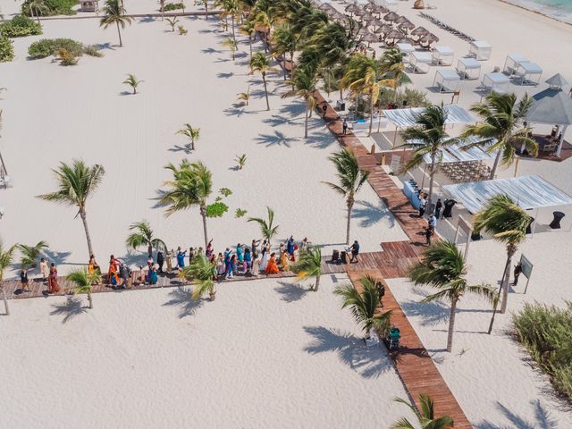 Deepak and Raluca's Wedding in Cancun, Mexico 59