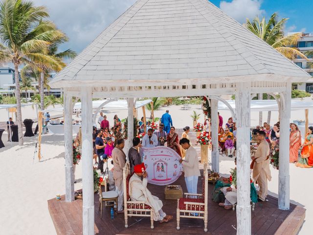Deepak and Raluca&apos;s Wedding in Cancun, Mexico 66