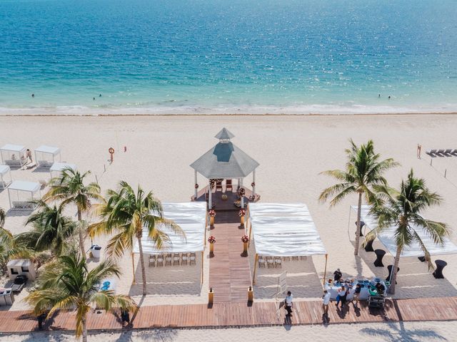 Deepak and Raluca&apos;s Wedding in Cancun, Mexico 69