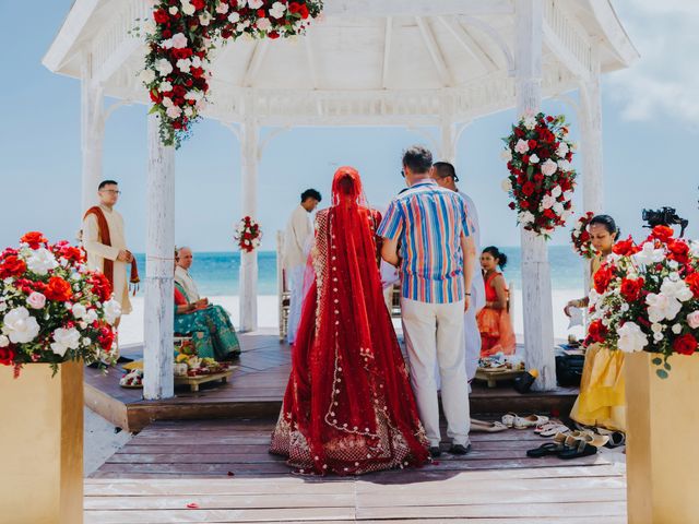 Deepak and Raluca&apos;s Wedding in Cancun, Mexico 71