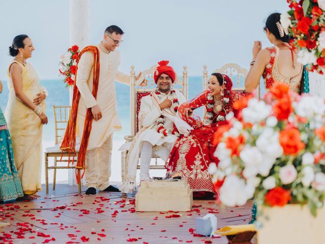 Deepak and Raluca&apos;s Wedding in Cancun, Mexico 86