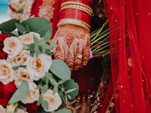 Deepak and Raluca's Wedding in Cancun, Mexico 94