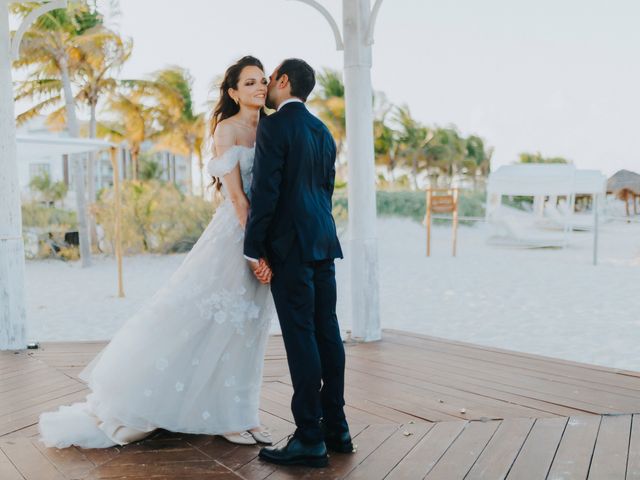 Deepak and Raluca&apos;s Wedding in Cancun, Mexico 112